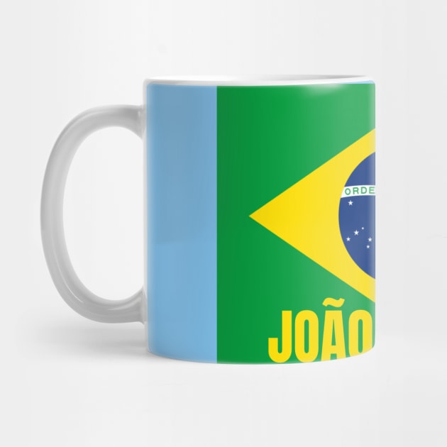 João Pessoa City in Brazilian Flag by aybe7elf